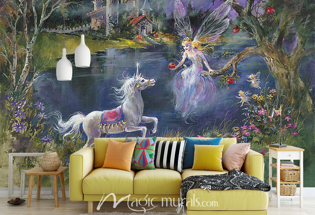 Enchanted Castle Wallpaper Wall Mural By Magic Murals