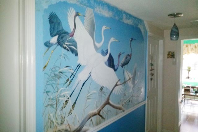 Herons in the Hallway