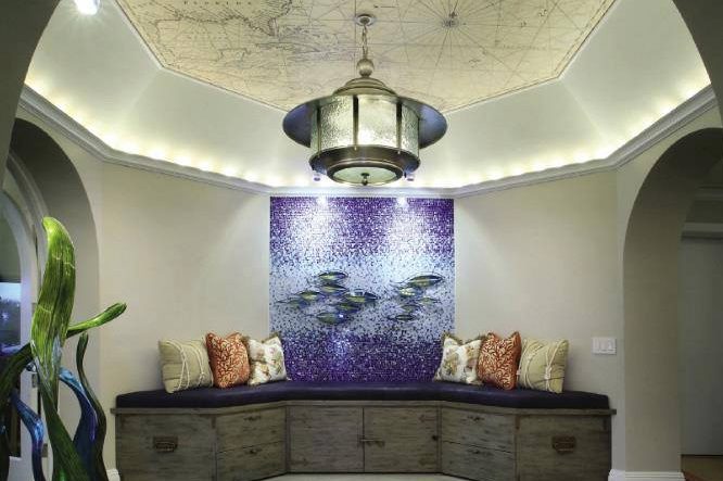 Wall Murals as Ceiling Graphics