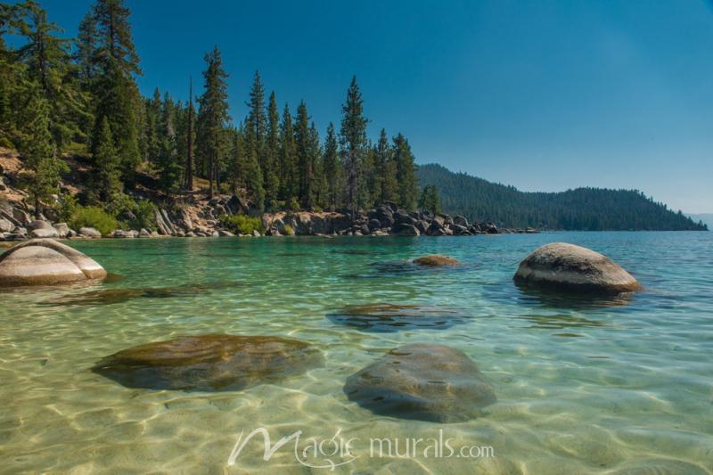 Crystal Clear Tahoe Wallpaper Wall Mural