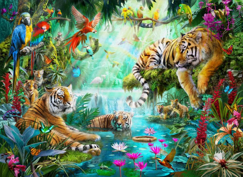 Page 2 | Animal & Wildlife Murals at MagicMurals.com