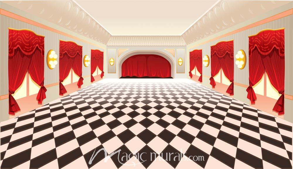 Ballroom Wallpaper Wall Mural By Magic Murals