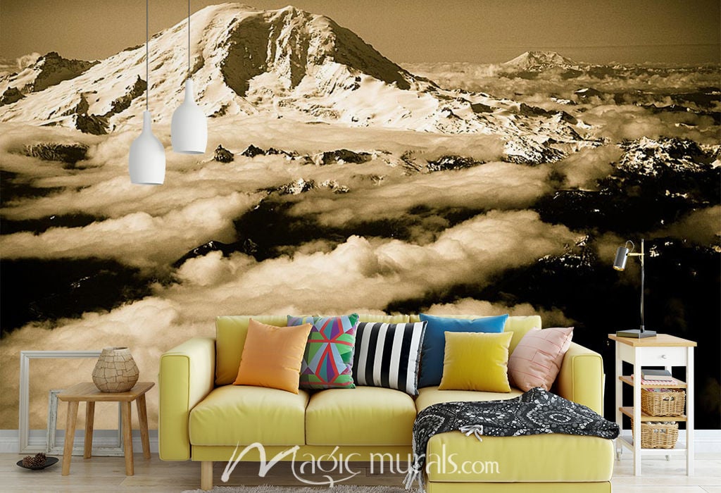 In the Clouds Wallpaper Wall Mural by Magic Murals