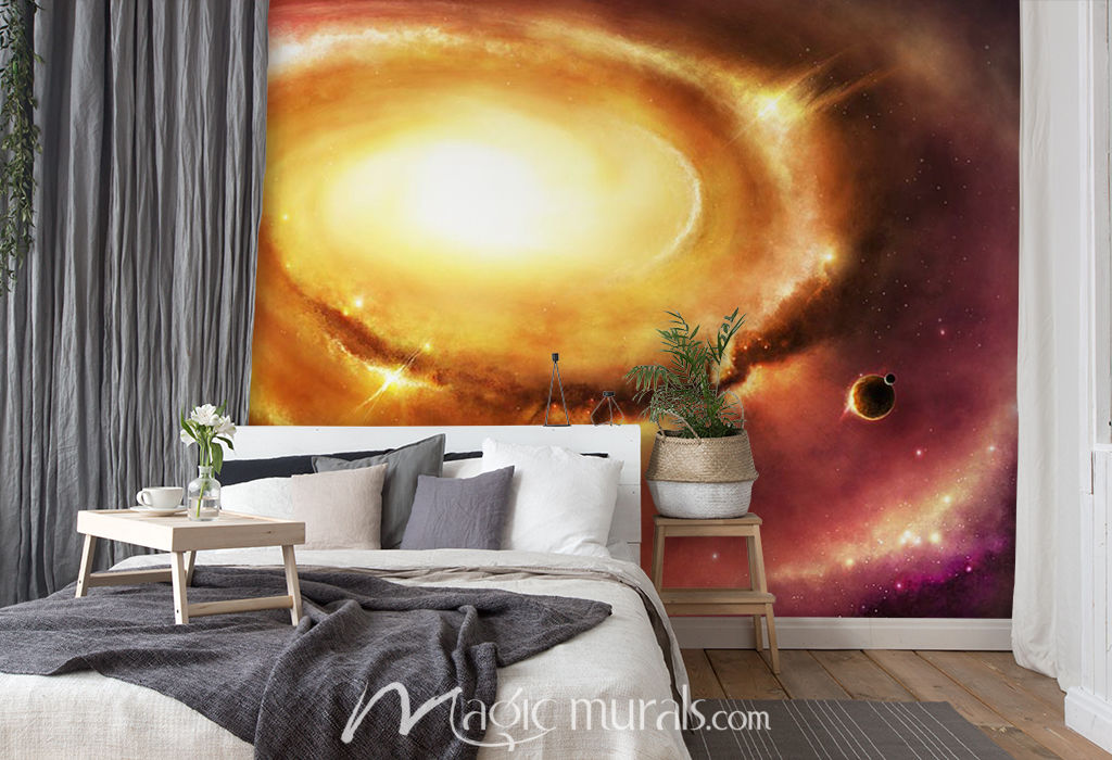 Galaxy Core Wallpaper Wall Mural by Magic Murals