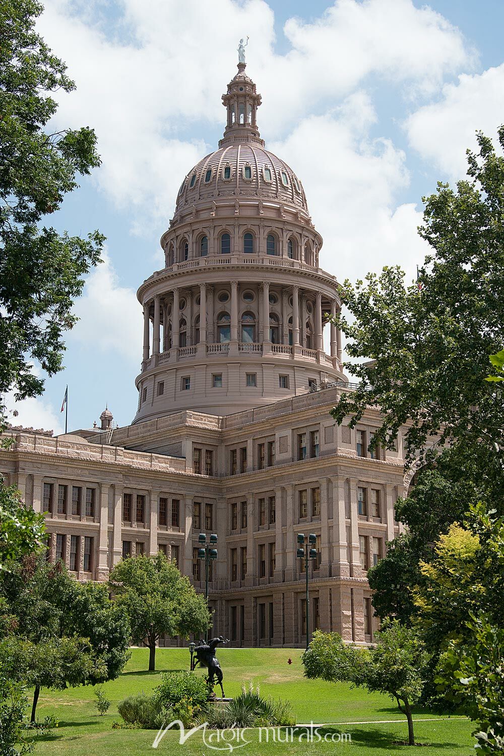 Capitol Building Austin Wallpaper Mural by Magic Murals