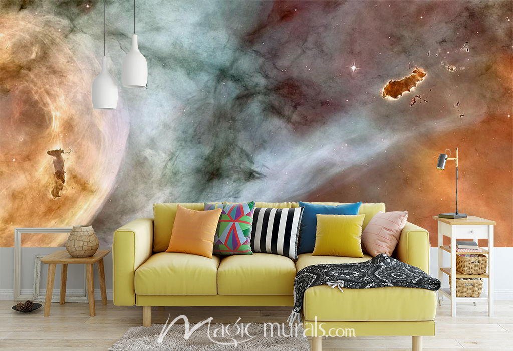 Carina Nebula Caterpillar Wallpaper Mural by Magic Murals