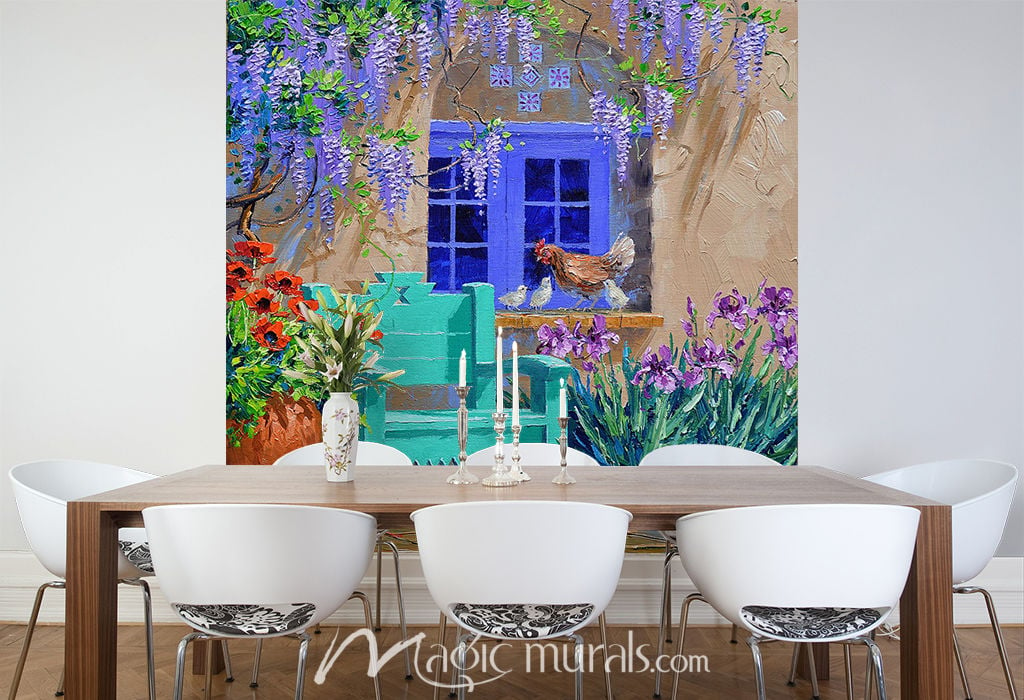 Celebrate Spring Wallpaper Wall Mural by Magic Murals