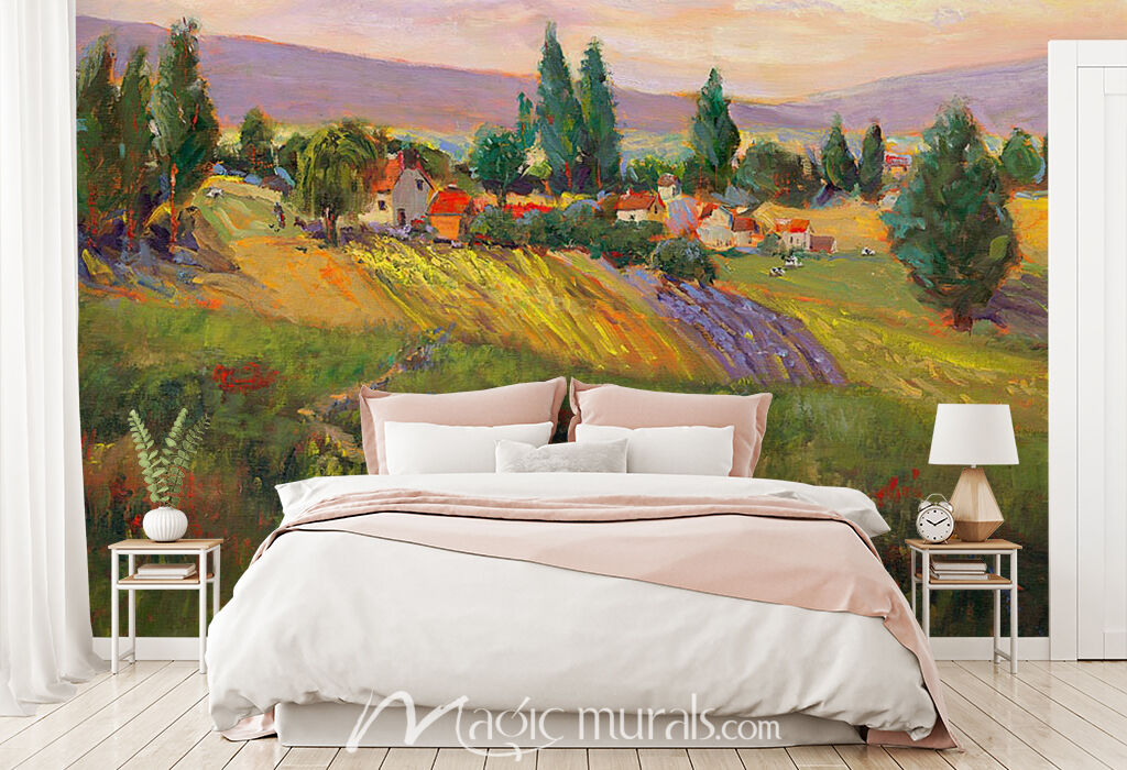 Country Tapestry Wallpaper Wall Mural by Magic Murals