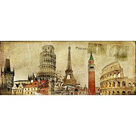 Vintage Europe Wallpaper Wall Mural