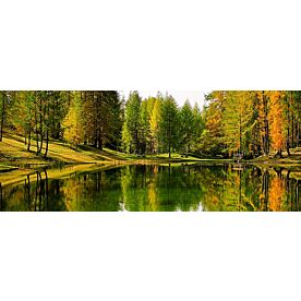 Lago Scin Italy Panorama Wallpaper Wall Mural