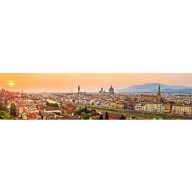 Florence Italy Sunset Panorama Wallpaper Wall Mural