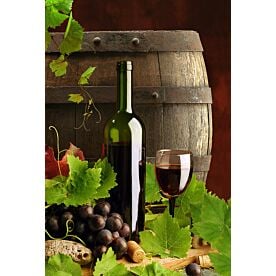 Wine Still Life Wallpaper Wall Mural