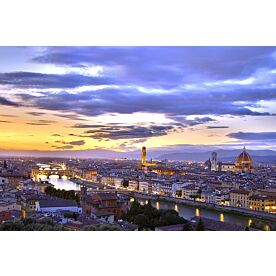 Sunset in Florence Wallpaper Wall Mural