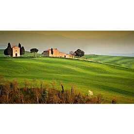 Tuscan Hillside Wallpaper Wall Mural