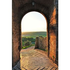 Monteriggioni View Wallpaper Wall Mural