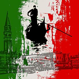 Venice Montage Wallpaper Wall Mural