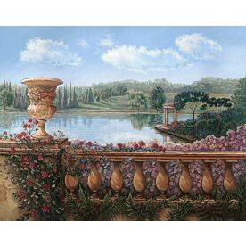 Balustrade Wallpaper Wall Mural