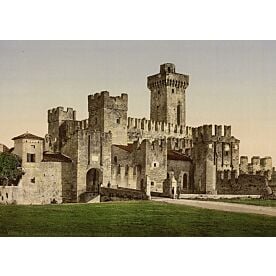 Castle in Italy Wallpaper Wall Mural