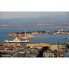 Messina Harbour Wallpaper Wall Mural