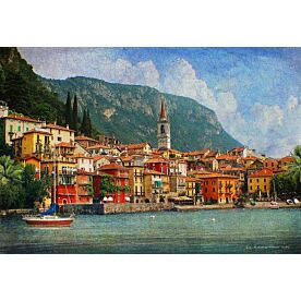 Como Village Wallpaper Wall Mural