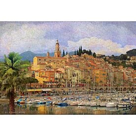 Marina at Monaco Wallpaper Wall Mural