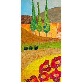 Tuscan Triptych B Wallpaper Wall Mural