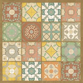 Barcelona Tiles II Wallpaper Wall Mural