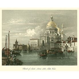 Church of Santa Maria della Salute Wallpaper Wall Mural