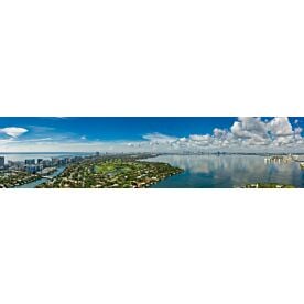 Miami Beach Golf Club Aerial Panorama