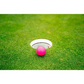 DayGlo Pink Golf Ball