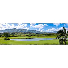 Tropical Island Golf Panorama