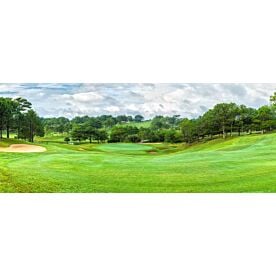 Dalat Vietnam Golf Panorama