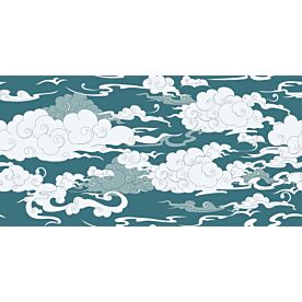 Asian Seamless Cloud Pattern 3199 Wallpaper Wall Mural