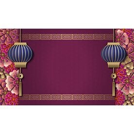 Chinese Lantern Wallpaper 2750 Wallpaper Wall Mural