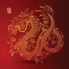 Chinese Dragon 5890 Wallpaper Wall Mural