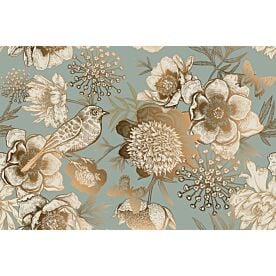 Peonies Pattern 6106 Wallpaper Wall Mural