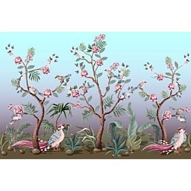 Birds and Peonies 4900 Wallpaper Wall Mural