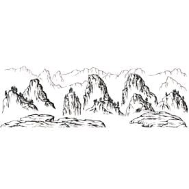 Classic Chinese Mountain Landscape 4161 Wallpaper Wall Mural