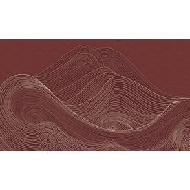 Abstract Mountain Lines 0961 Wallpaper Wall Mural