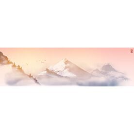 Mountain Range Ink Wash Painting 9075 Wallpaper Wall Mural