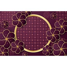 Abstract Floral Chinese Wallpaper 3261 Wallpaper Wall Mural