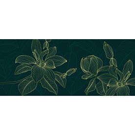 Gold Line Botanical 3609 Wallpaper Wall Mural