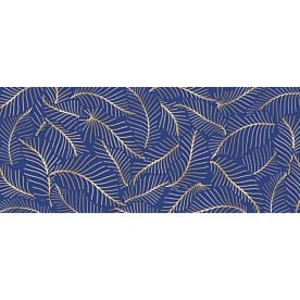 Abstract Blue Banana Leaves 6042 Wallpaper Wall Mural