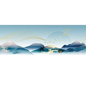 Abstract Mountain Landscape 8030 Wallpaper Wall Mural