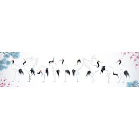 Japanese Red Crowned Cranes 1848 Wallpaper Wall Mural