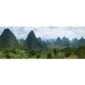 Karst Mountains at Yangshuo China Wallpaper Wall Mural