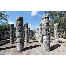 Chichen Itza Temple Warriors 4030 Wallpaper Wall Mural