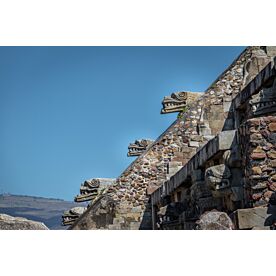 Quetzalcoatl Pyramid Teotihuacan 3493 Wallpaper Wall Mural