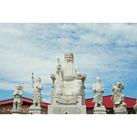 Chinese Gods in Malaysian Temple Wallpaper Wall Mural