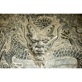 Dragon Stone Carving 9354 Wallpaper Wall Mural